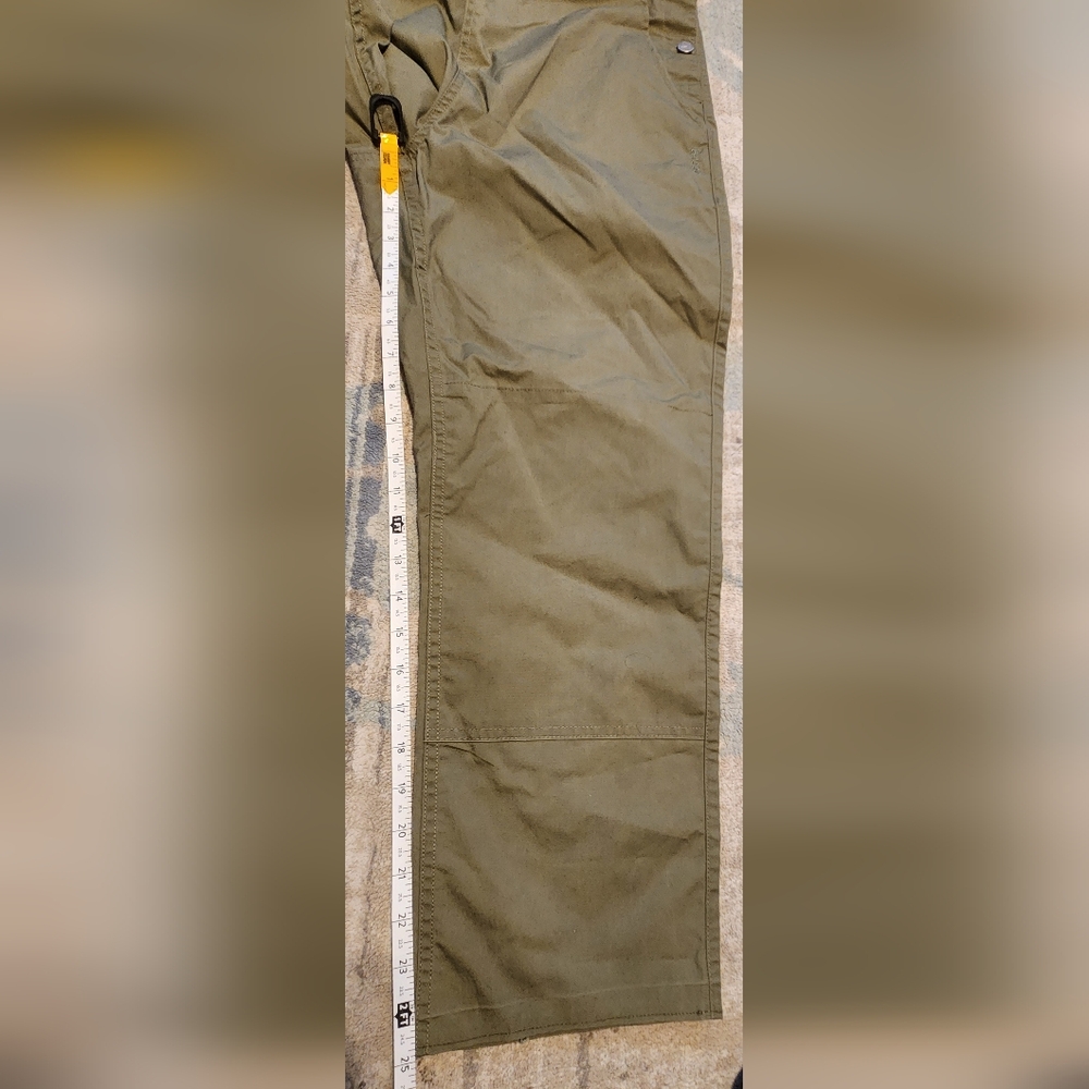 Women's FjallRaven Vardag Dungaree Trousers. Size S. Green. PLZ READ! - Picture 8 of 8